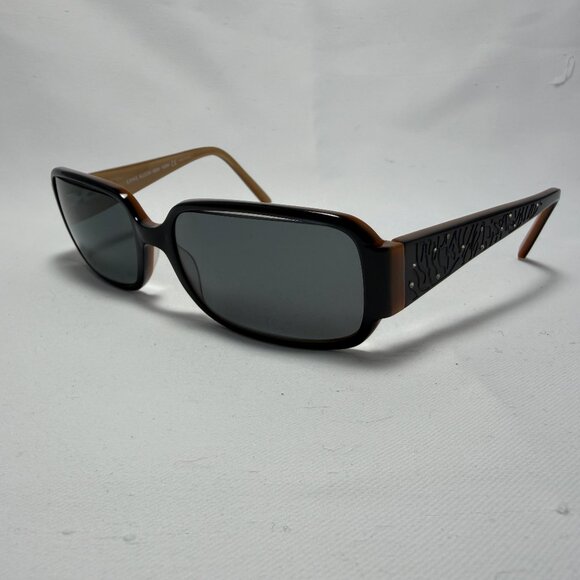 BOGO - Anne Klein Brown Tortoise Sunglasses - Frames Only - Picture 4 of 7